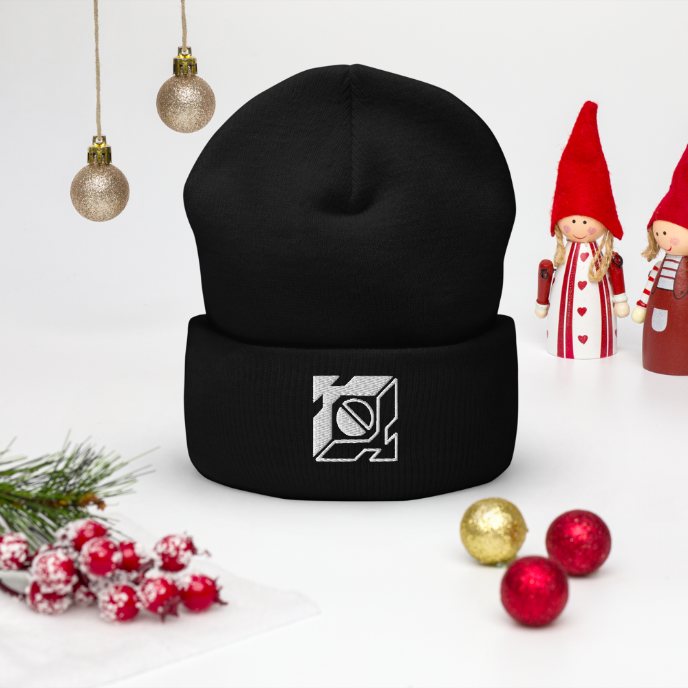 Gorro Logo Básico Blanco Bordado