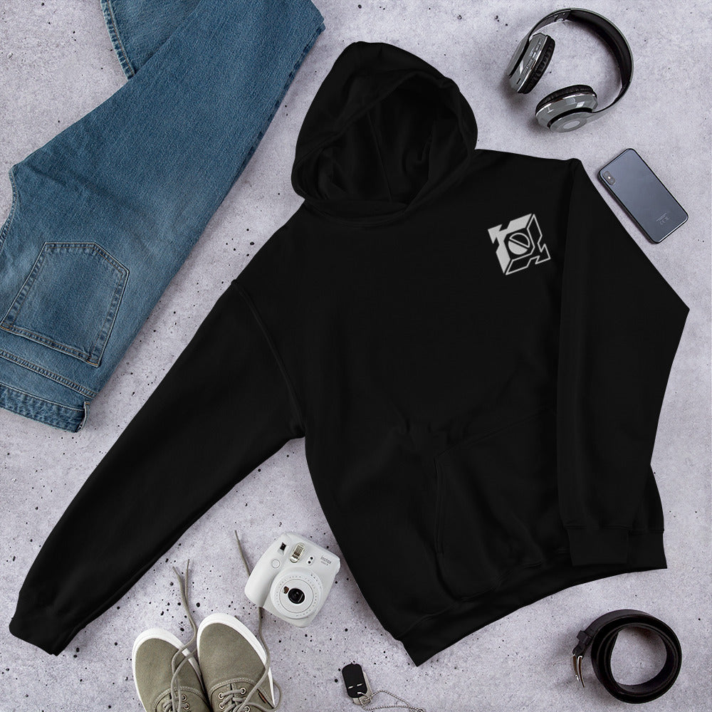 Sudadera Logo Básico Blanco Bordado