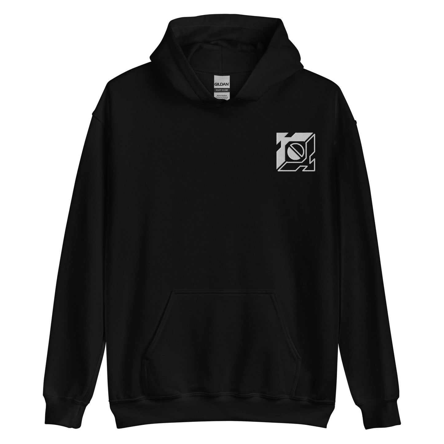 Sudadera Logo Básico Blanco Bordado